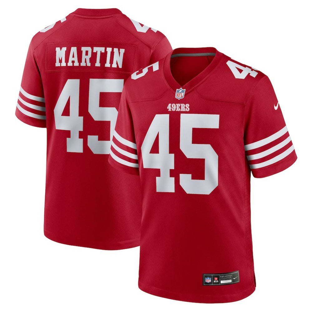 Nick Martin  Team Game Jersey - San Francisco 49ers Jerseys
