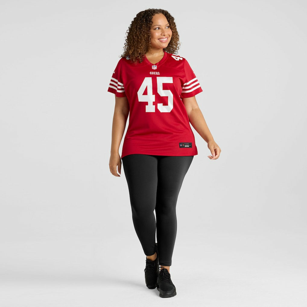 Nick Martin  Women's Team Game Jersey - San Francisco 49ers Jerseys