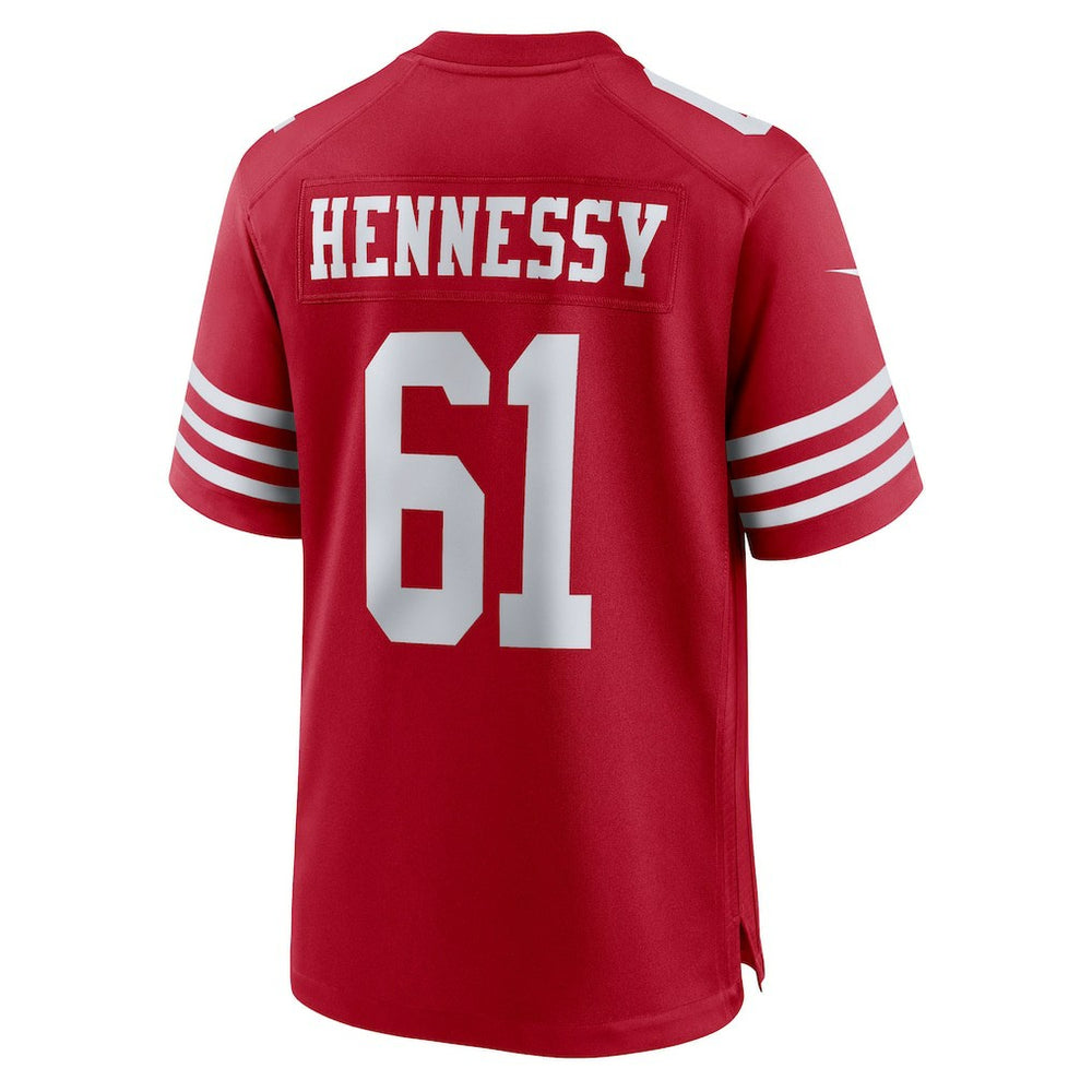 Matt Hennessy  Team Game Jersey - San Francisco 49ers Jerseys