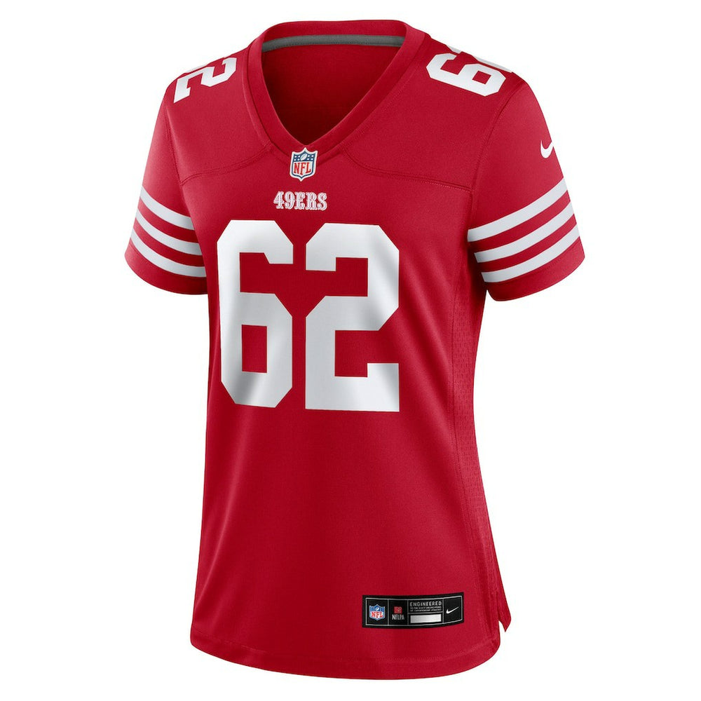 Austen Pleasants  Women's Team Game Jersey - San Francisco 49ers Jerseys