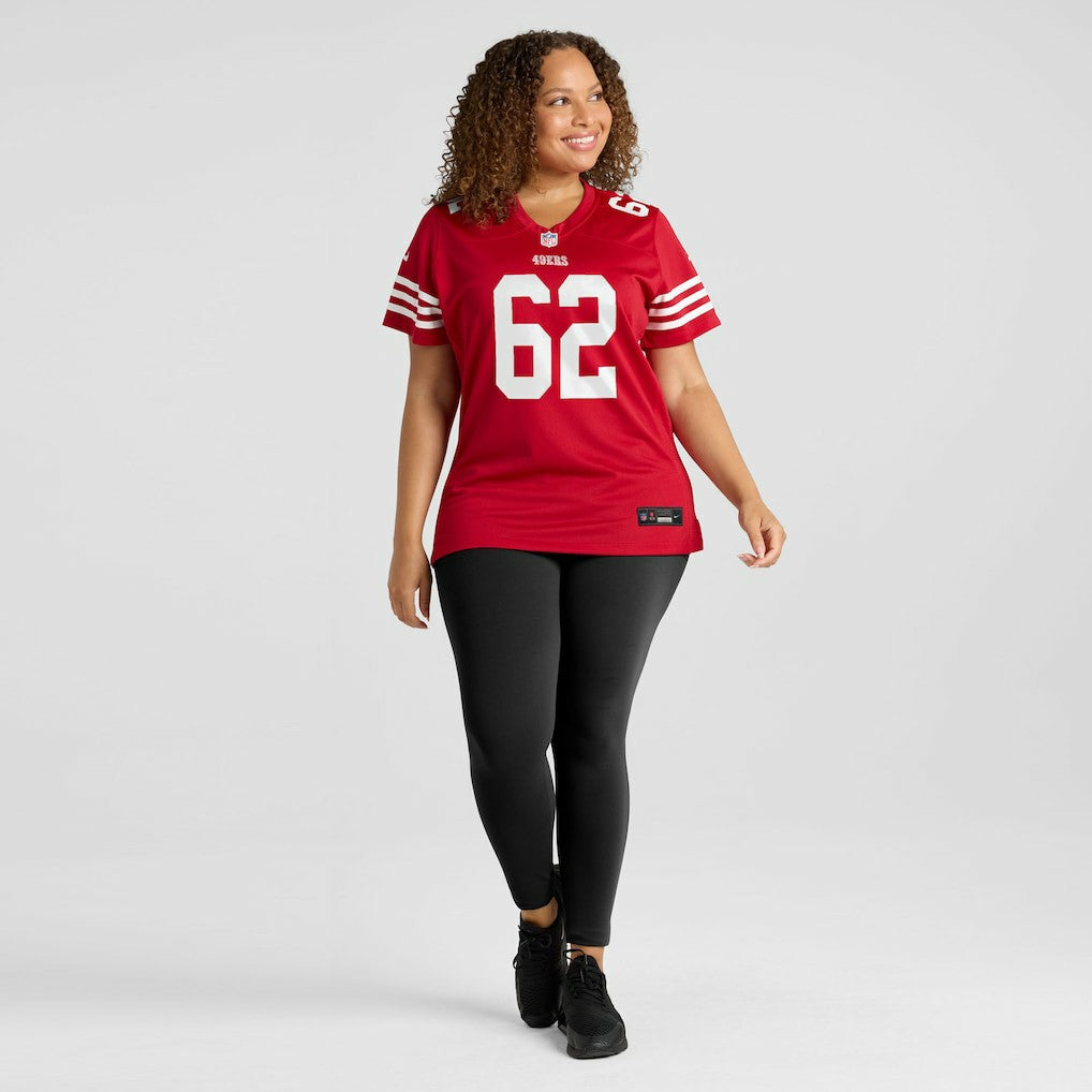 Austen Pleasants  Women's Team Game Jersey - San Francisco 49ers Jerseys