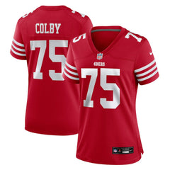 Connor Colby  Women's Team Game Jersey - San Francisco 49ers Jerseys