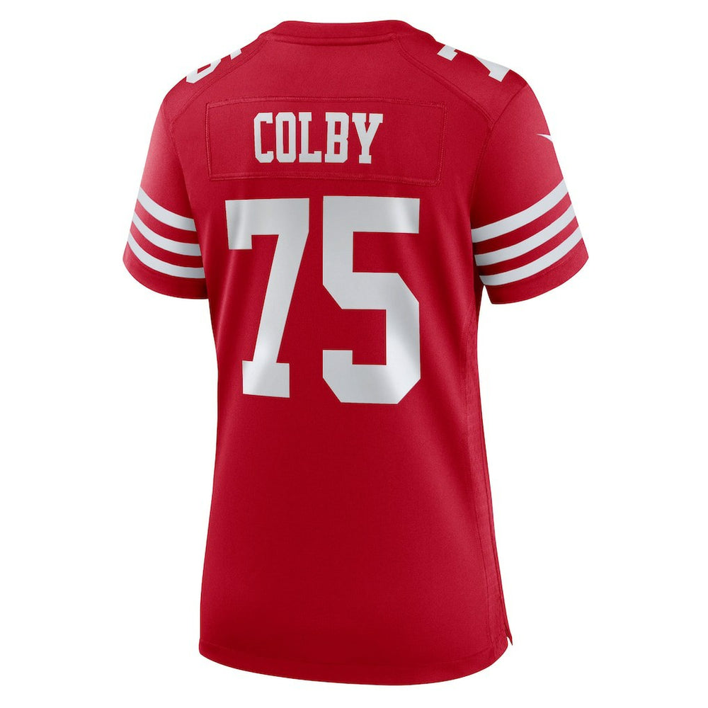 Connor Colby  Women's Team Game Jersey - San Francisco 49ers Jerseys