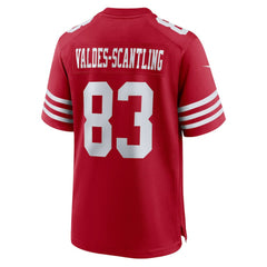 Marquez Valdes-Scantling  Team Game Jersey - San Francisco 49ers Jerseys