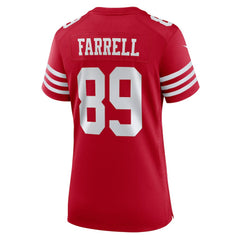 Luke Farrell  Women's Team Game Jersey - San Francisco 49ers Jerseys
