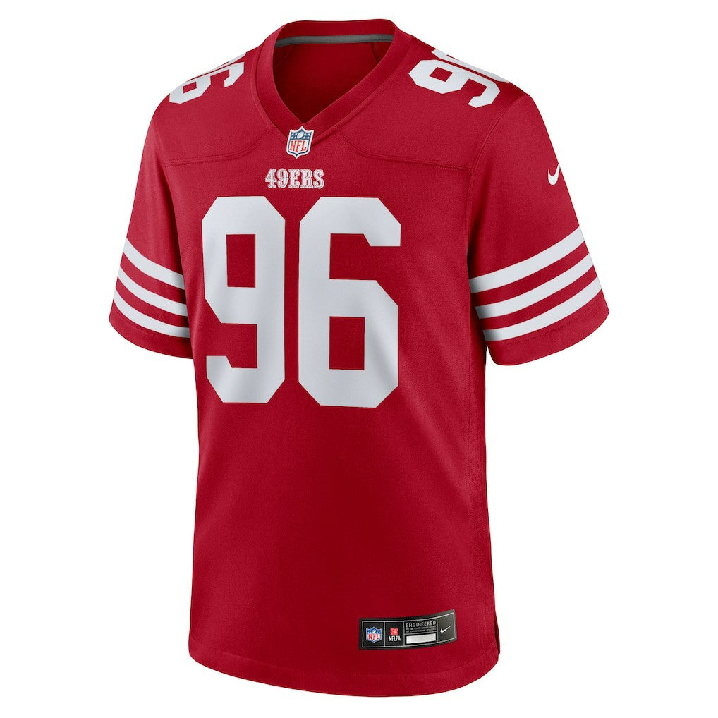 Jordan Jefferson  Team Game Jersey - San Francisco 49ers Jerseys