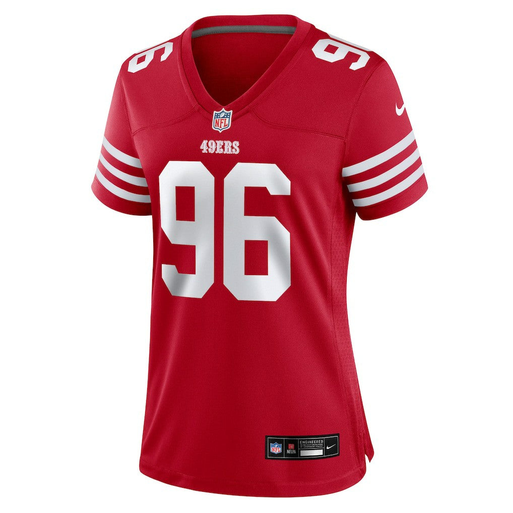 Jordan Jefferson  Women's Team Game Jersey - San Francisco 49ers Jerseys