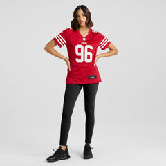Jordan Jefferson  Women's Team Game Jersey - San Francisco 49ers Jerseys