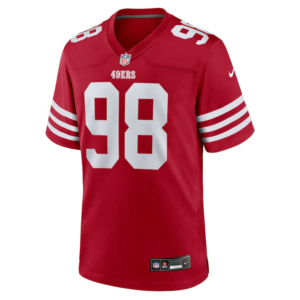 Mykel Williams  Team Game Jersey - San Francisco 49ers Jerseys