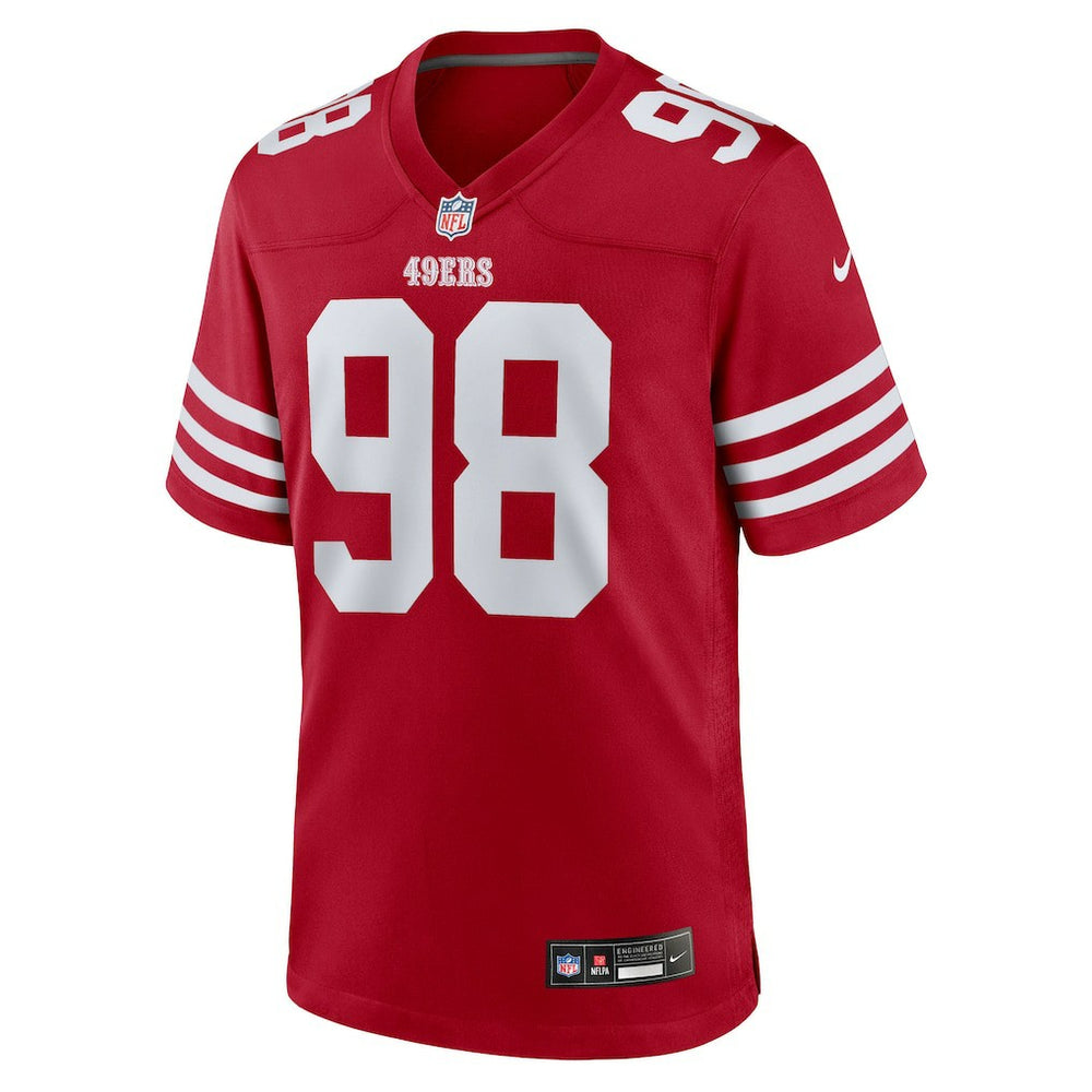 Mykel Williams  Team Game Jersey - San Francisco 49ers Jerseys