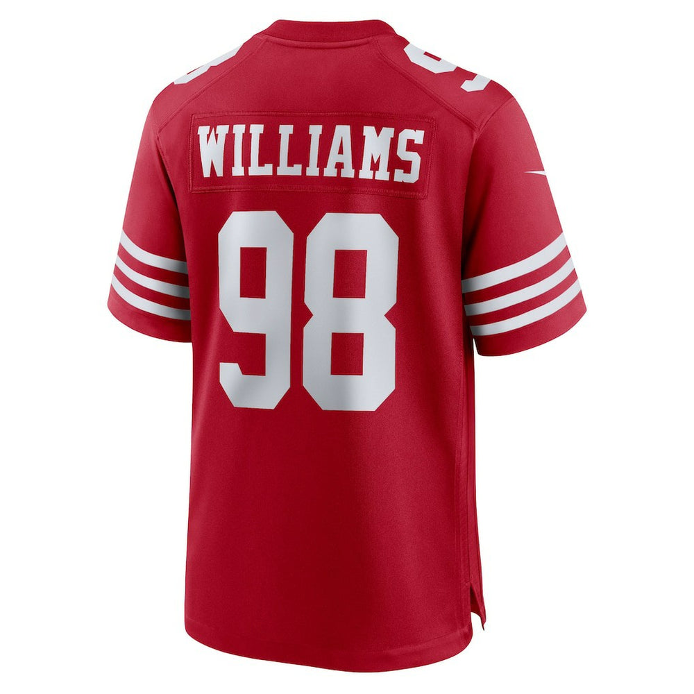 Mykel Williams  Team Game Jersey - San Francisco 49ers Jerseys