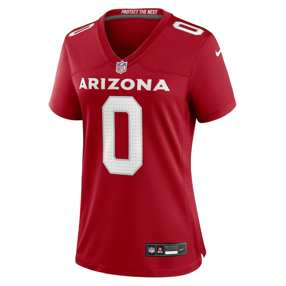Will Johnson  Women's Team Game Jersey - Arizona Cardinals Jerseys