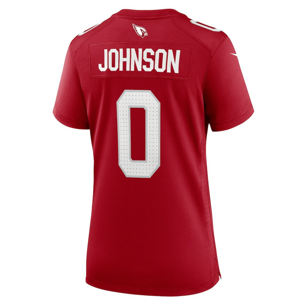 Will Johnson  Women's Team Game Jersey - Arizona Cardinals Jerseys