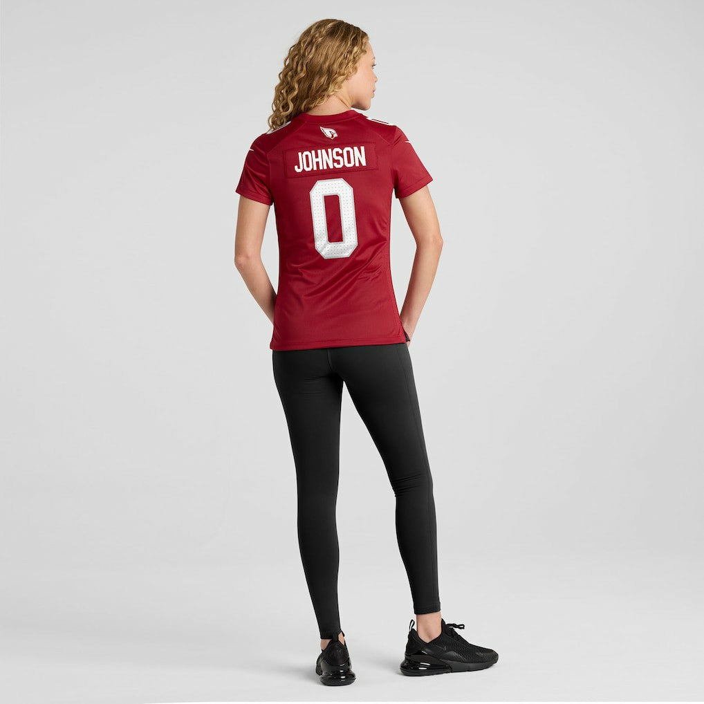 Will Johnson  Women's Team Game Jersey - Arizona Cardinals Jerseys