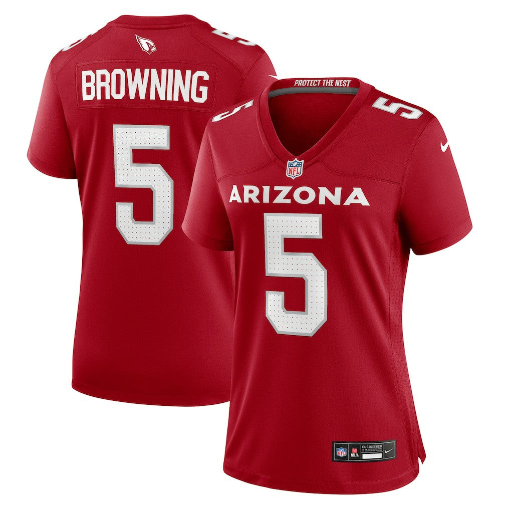 Baron Browning  Women's Team Game Jersey - Arizona Cardinals Jerseys