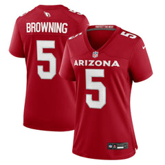 Baron Browning  Women's Team Game Jersey - Arizona Cardinals Jerseys