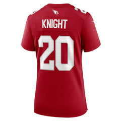 Zonovan Knight  Women's Team Game Jersey - Arizona Cardinals Jerseys