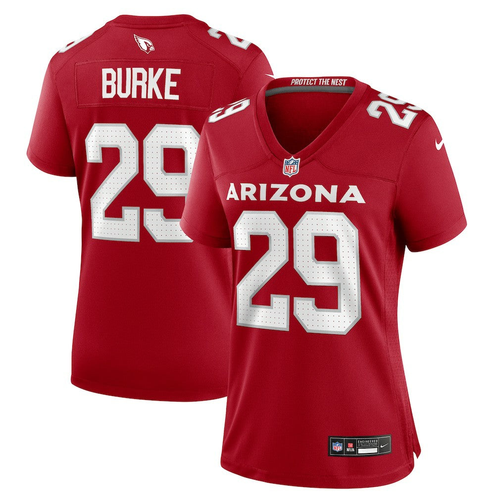Denzel Burke  Women's Team Game Jersey - Arizona Cardinals Jerseys