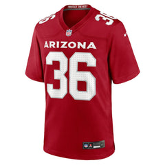 Kitan Crawford  Team Game Jersey - Arizona Cardinals Jerseys