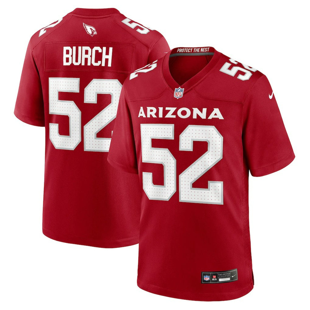 Jordan Burch  Team Game Jersey - Arizona Cardinals Jerseys