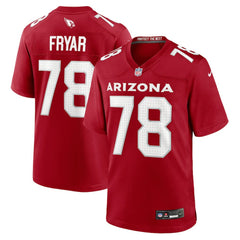 Josh Fryar  Team Game Jersey - Arizona Cardinals Jerseys