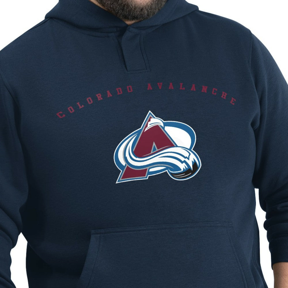 NHL Colorado Avalanche G-III Sports by Carl Banks Adaptive Classic Team Arc Fleece Hoodie
