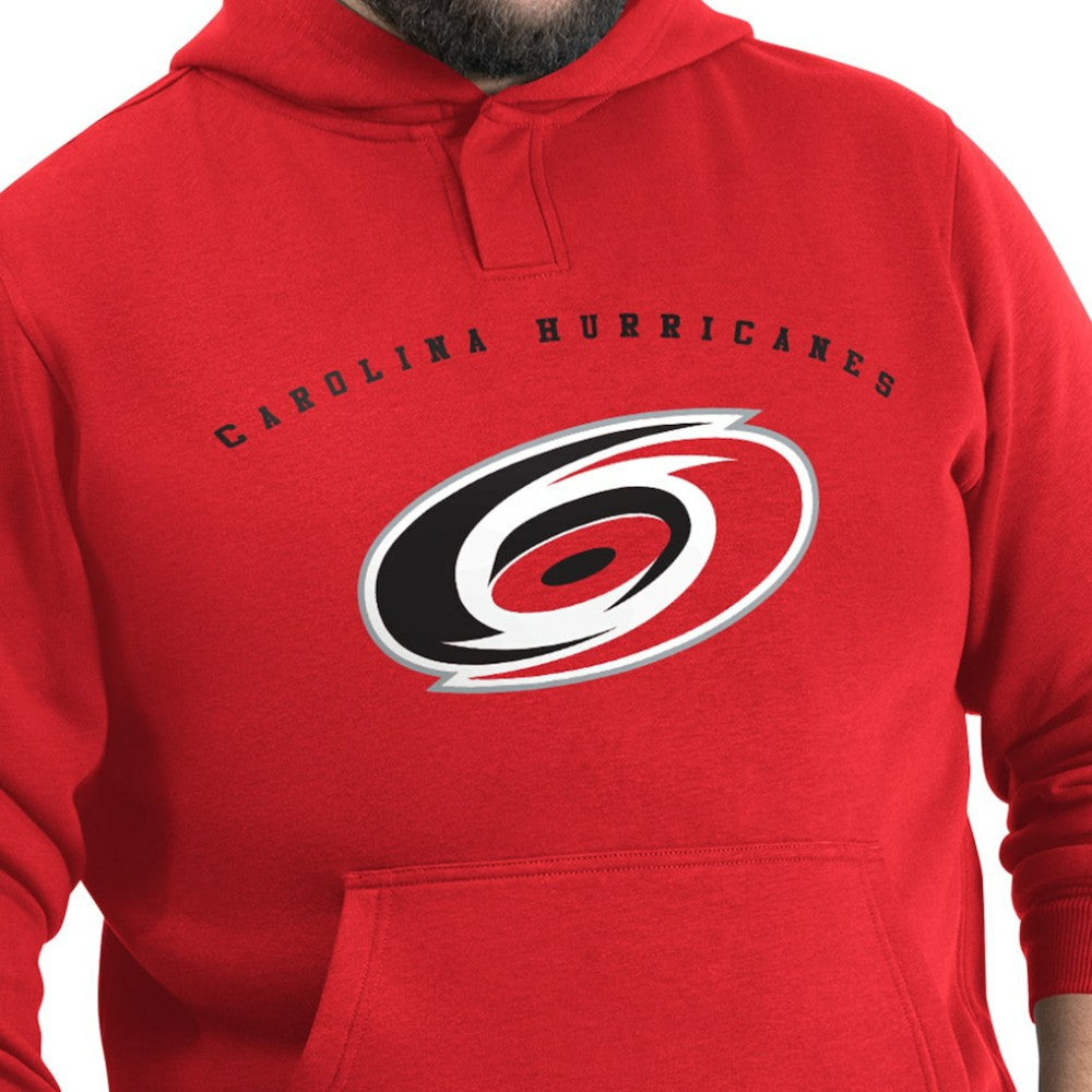 NHL Carolina Hurricanes G-III Sports by Carl Banks Adaptive Classic Team Arc Fleece Hoodie
