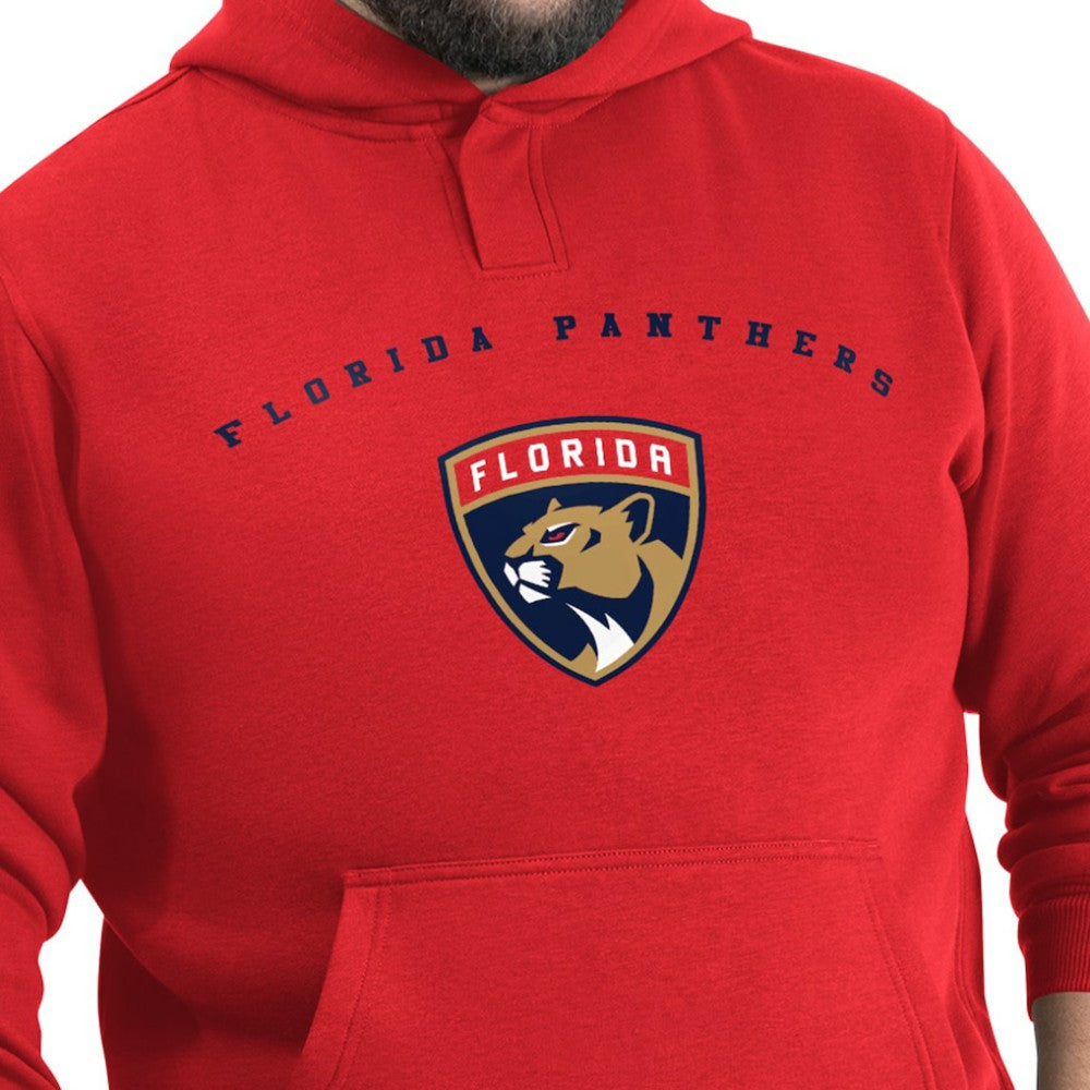 NHL Florida Panthers G-III Sports by Carl Banks Adaptive Classic Team Arc Fleece Hoodie