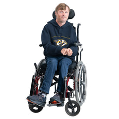 NHL Nashville Predators G-III Sports by Carl Banks Adaptive Classic Team Arc Fleece Hoodie