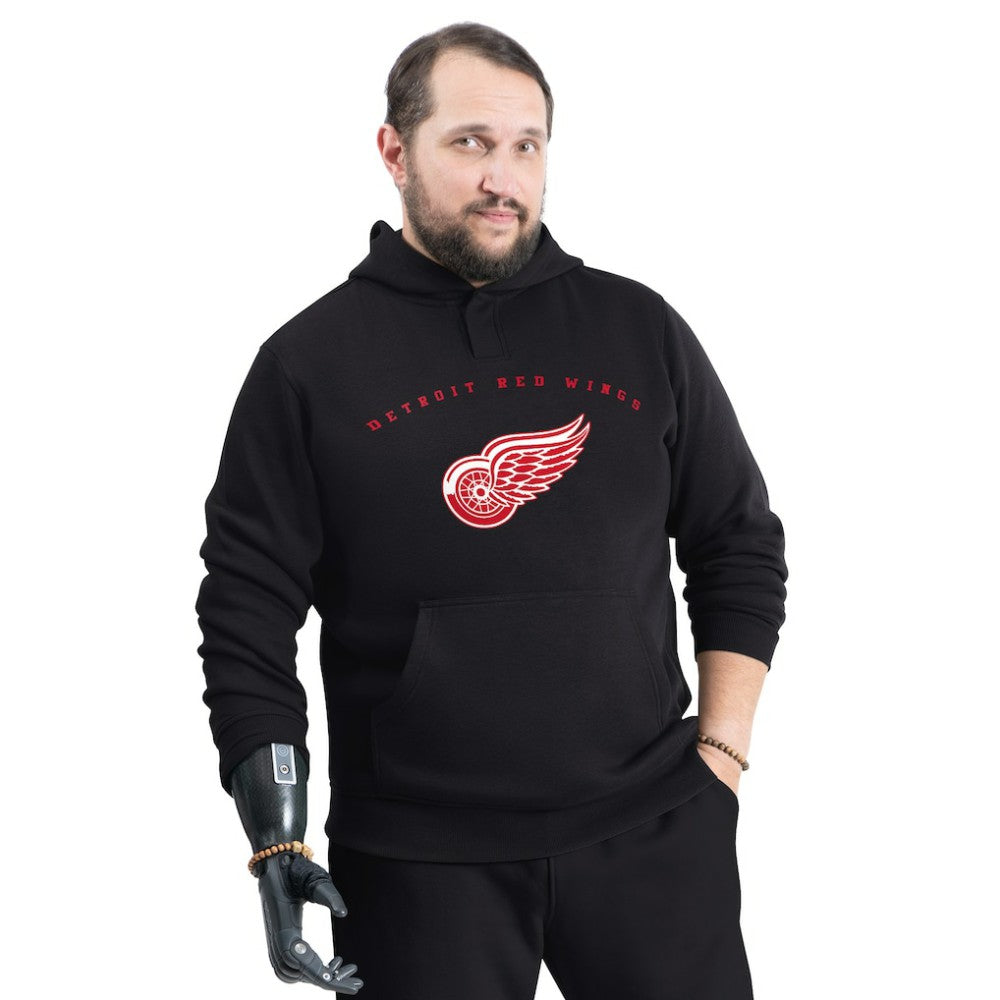 NHL Detroit Red Wings G-III Sports by Carl Banks Adaptive Classic Team Arc Fleece Hoodie