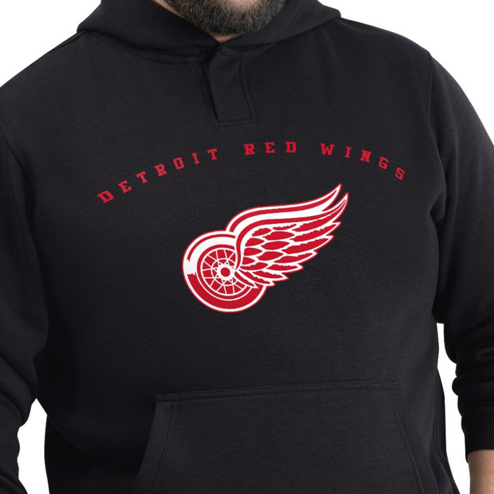 NHL Detroit Red Wings G-III Sports by Carl Banks Adaptive Classic Team Arc Fleece Hoodie