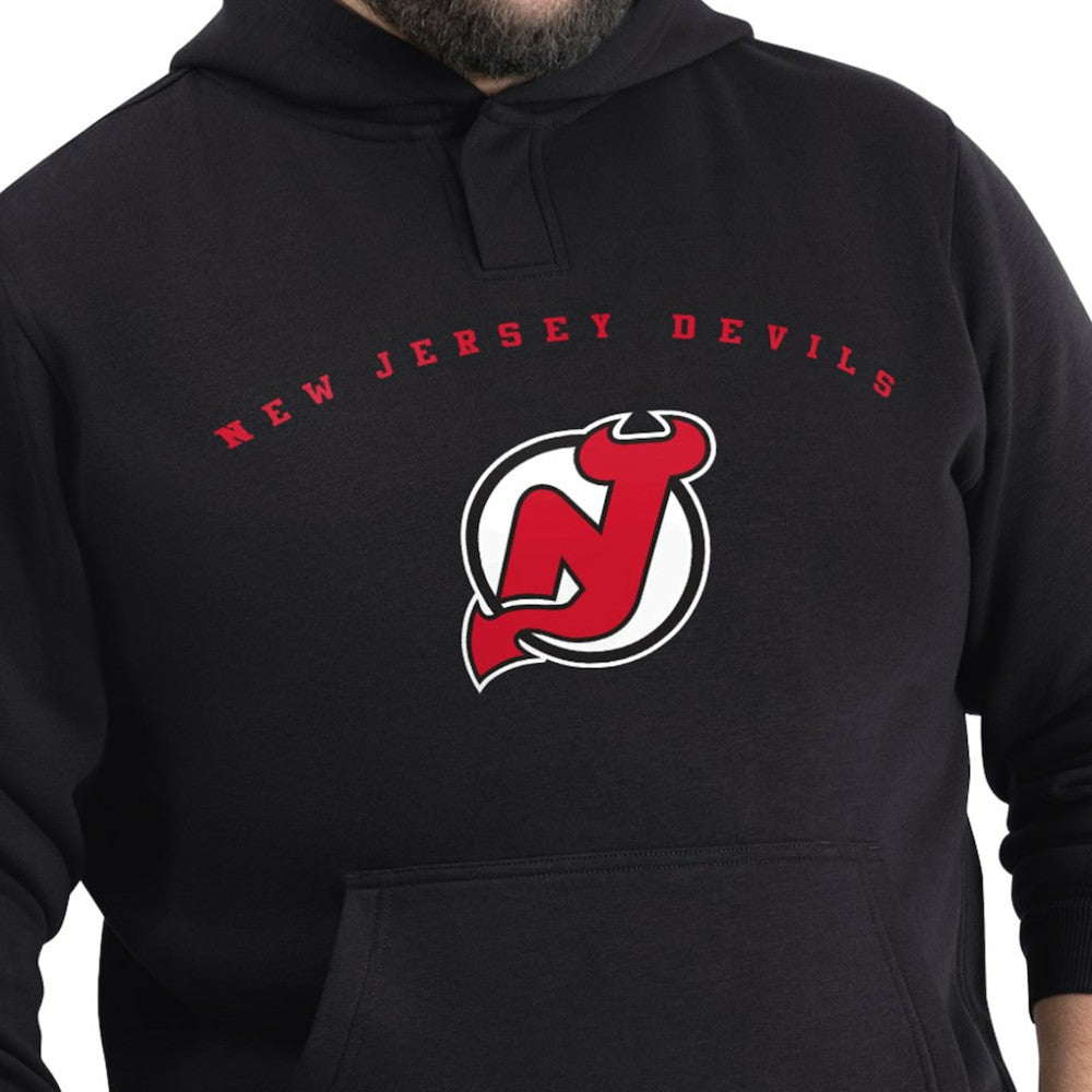NHL New Jersey Devils G-III Sports by Carl Banks Adaptive Classic Team Arc Fleece Hoodie