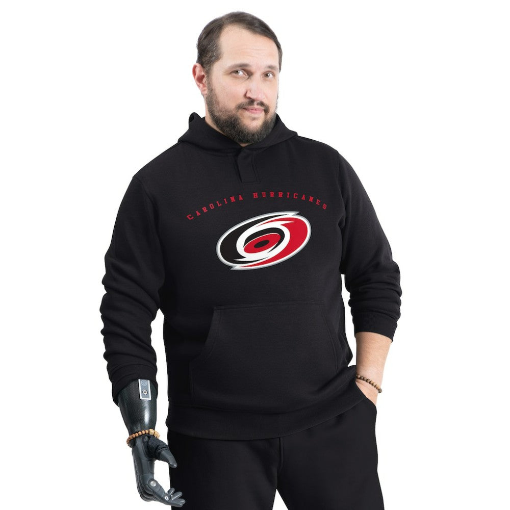 NHL Carolina Hurricanes G-III Sports by Carl Banks Adaptive Classic Team Arc Fleece Hoodie