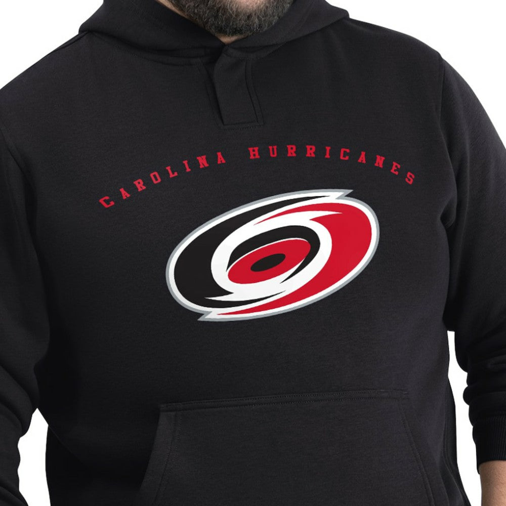 NHL Carolina Hurricanes G-III Sports by Carl Banks Adaptive Classic Team Arc Fleece Hoodie