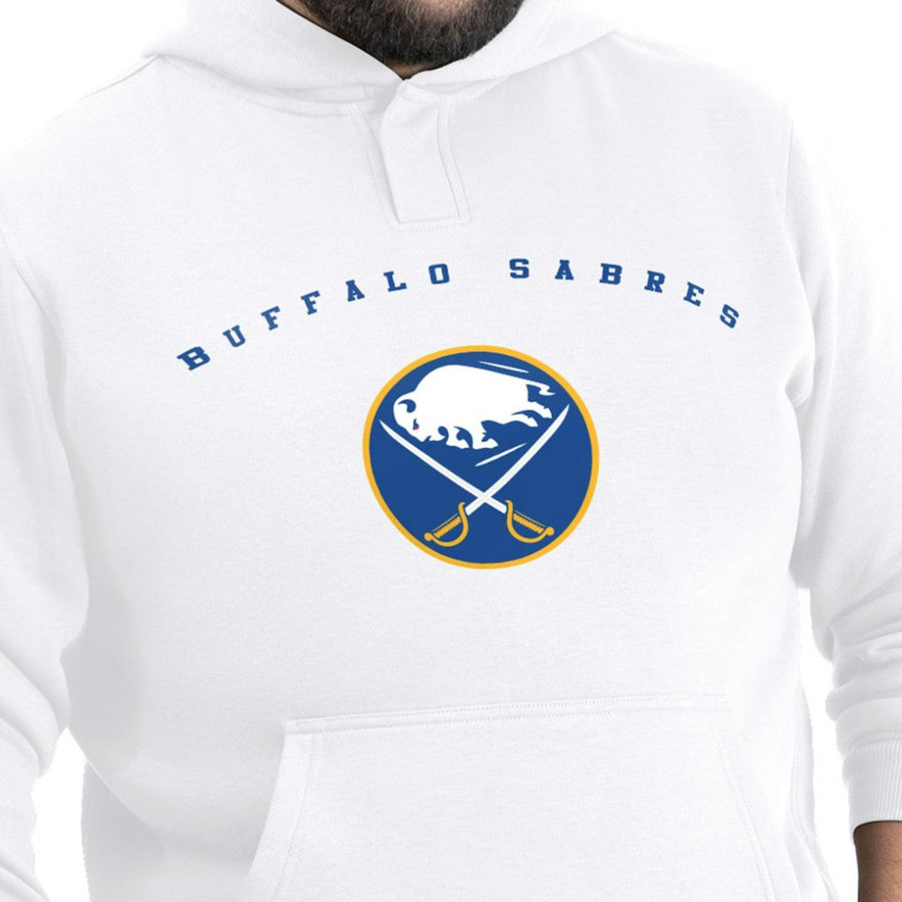 NHL Buffalo Sabres G-III Sports by Carl Banks Adaptive Classic Team Arc Fleece Hoodie