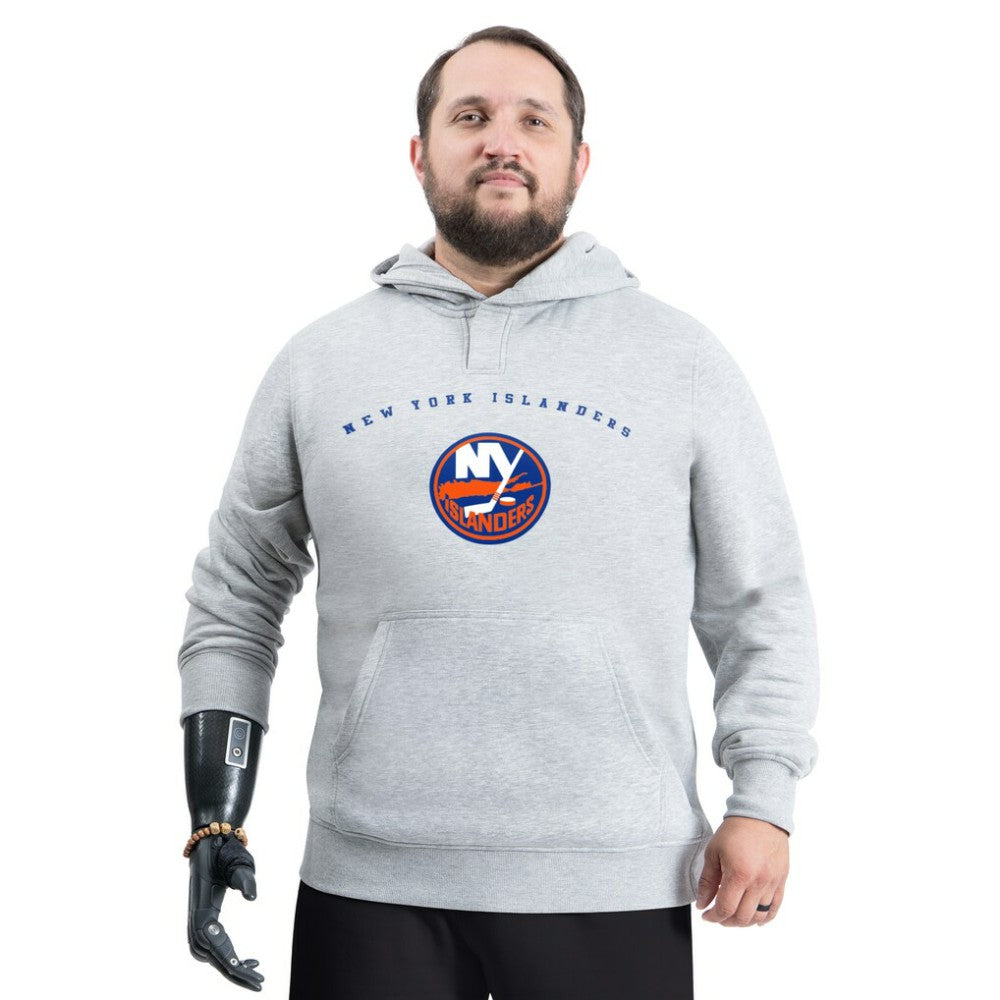 NHL New York Islanders G-III Sports by Carl Banks Adaptive Classic Team Arc Fleece Hoodie