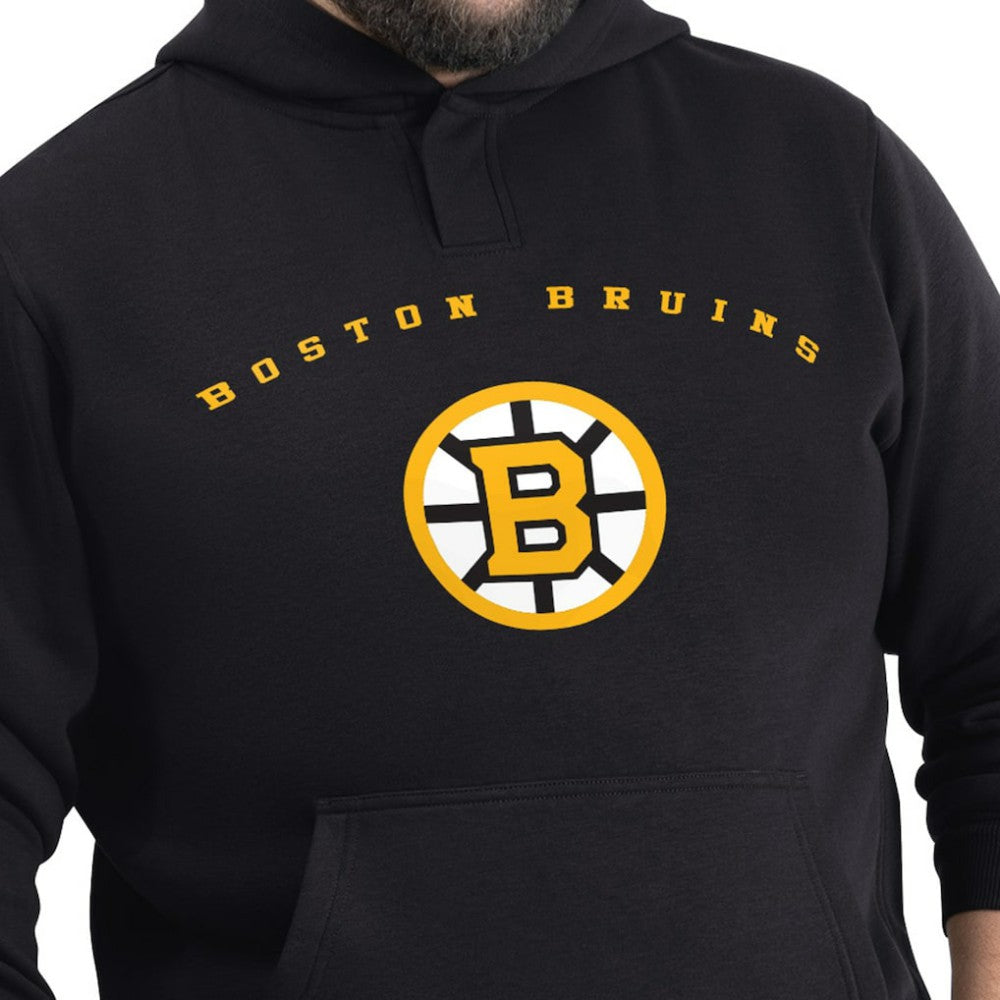 NHL Boston Bruins G-III Sports by Carl Banks Adaptive Classic Team Arc Fleece Hoodie