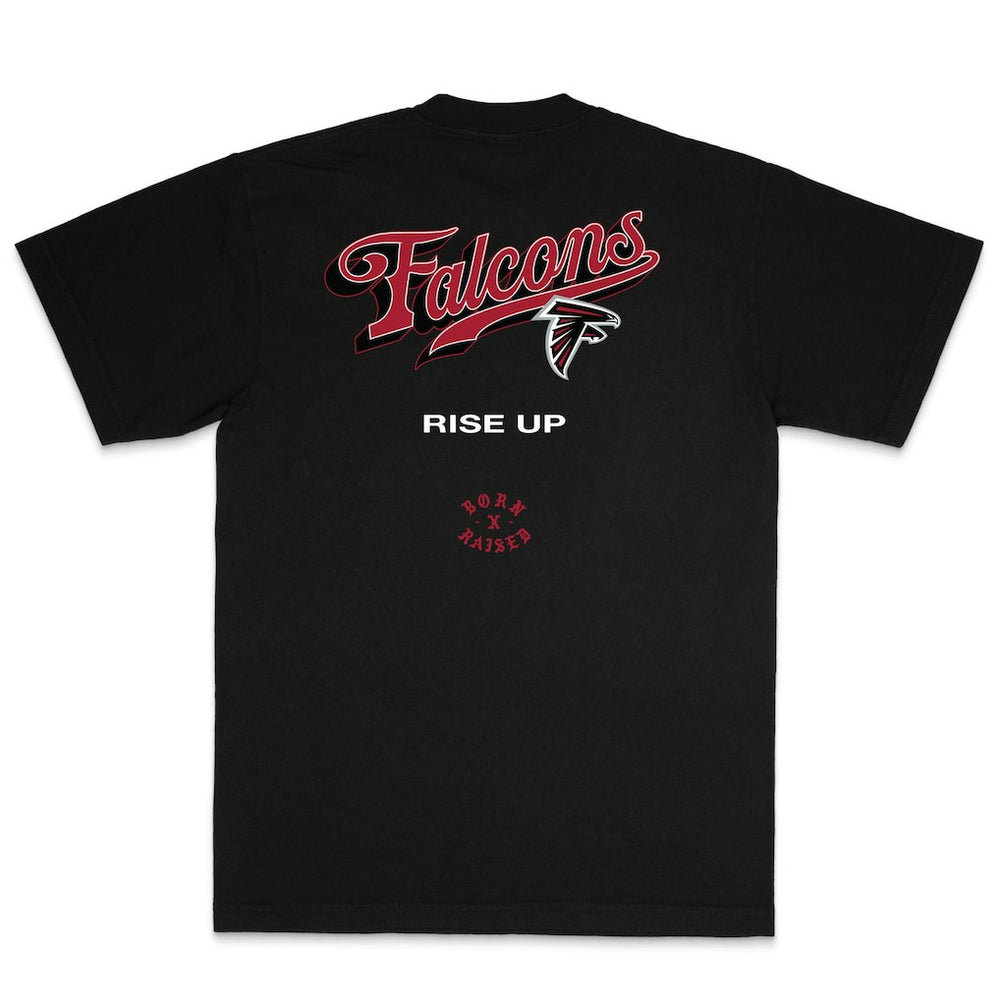Born x Raised Unisex Pro Script T-Shirt - Atlanta Falcons T-shirts