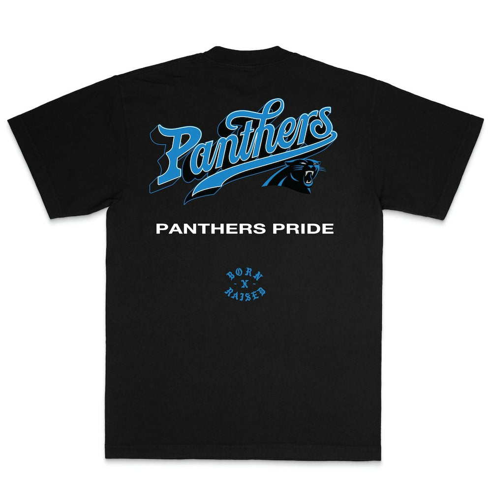 Born x Raised Unisex Pro Script T-Shirt - Carolina Panthers T-shirts