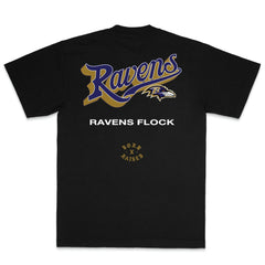 Born x Raised Unisex Pro Script T-Shirt - Baltimore Ravens T-shirts