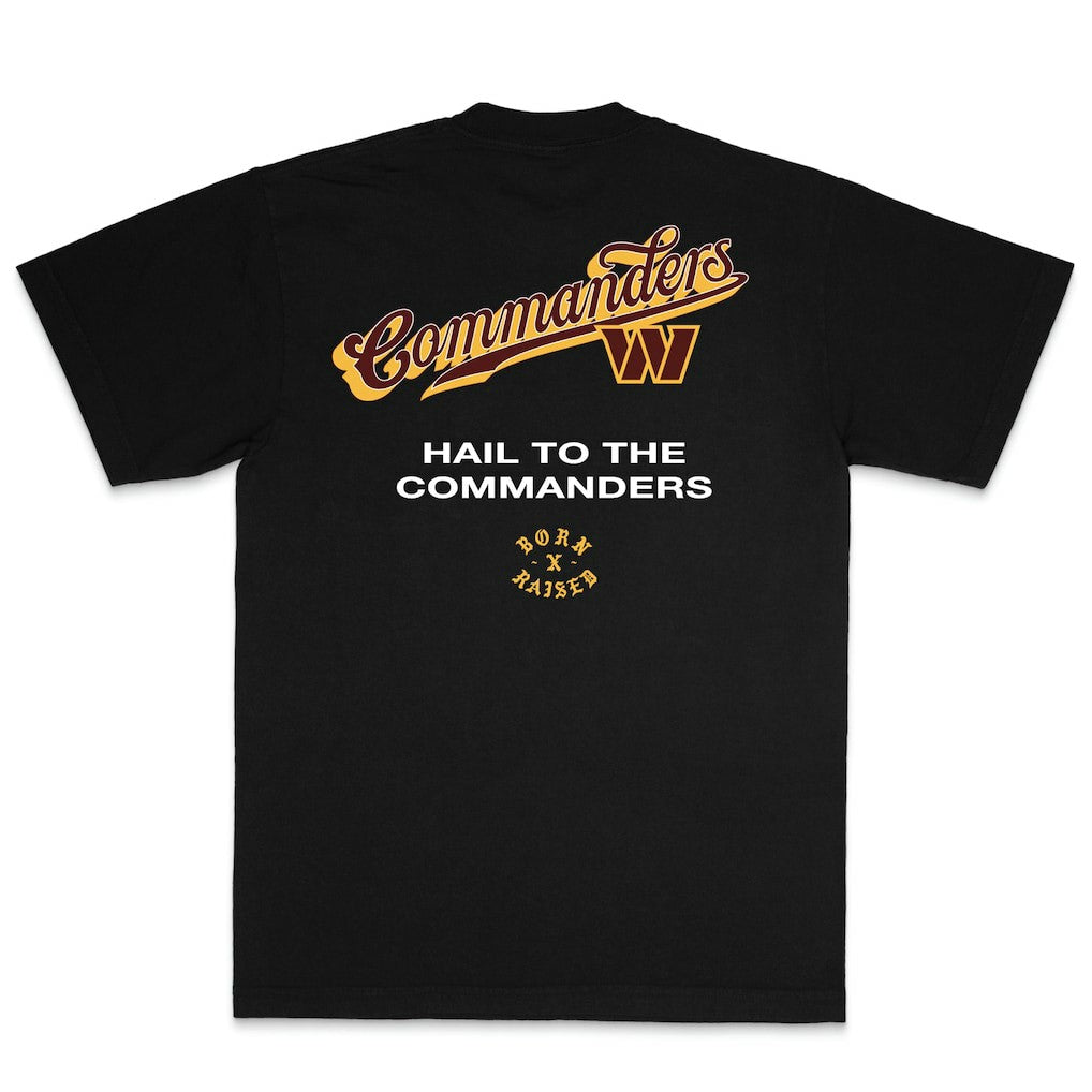 Born x Raised Unisex Pro Script T-Shirt - Washington Commanders T-shirts