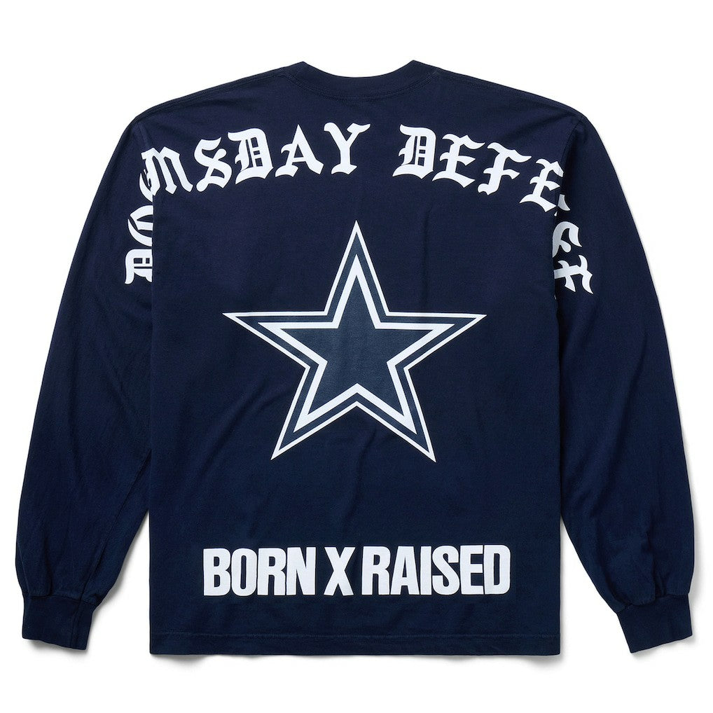 Born x Raised Unisex Long Sleeve Local T-Shirt - Dallas Cowboys T-shirts