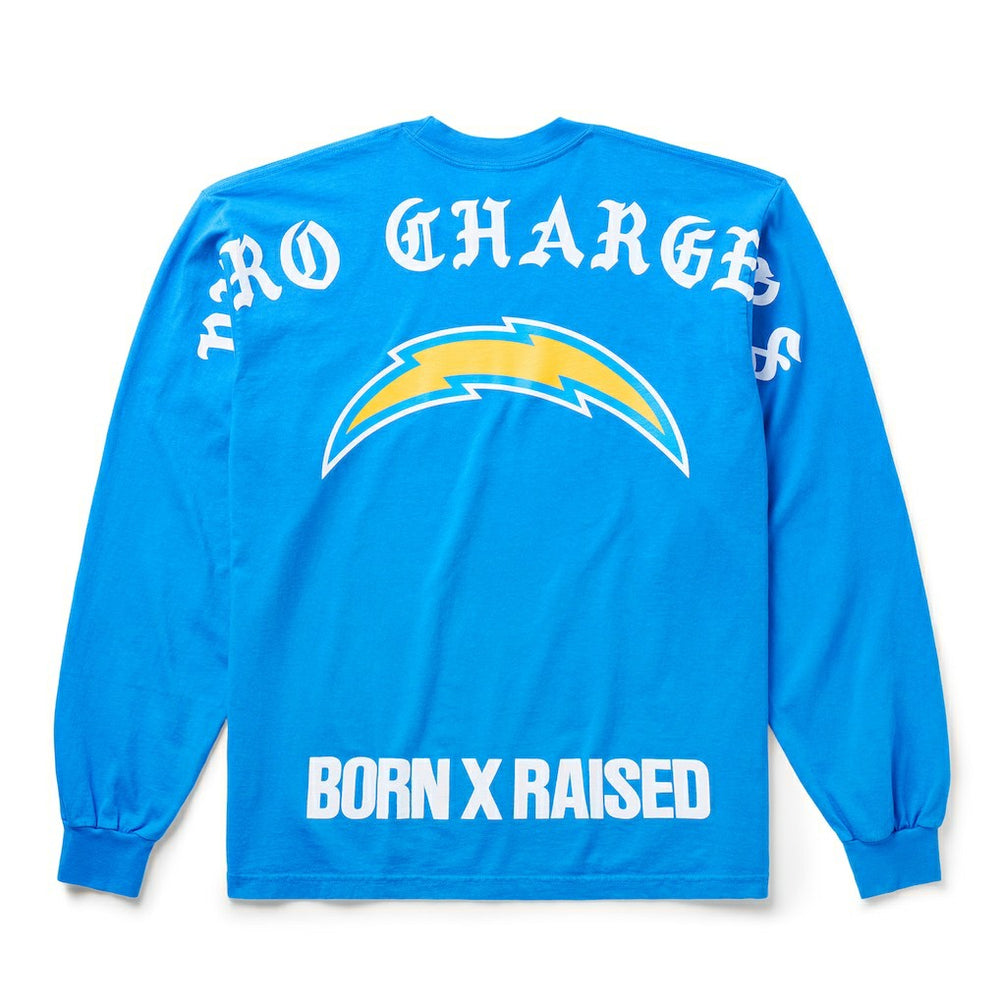 Born x Raised Unisex Long Sleeve Local T-Shirt - Los Angeles Chargers T-shirts