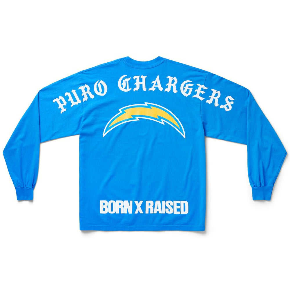 Born x Raised Unisex Long Sleeve Local T-Shirt - Los Angeles Chargers T-shirts