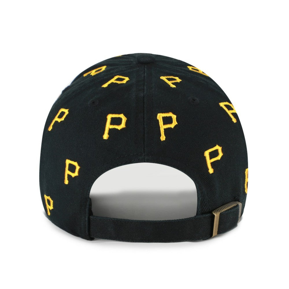 Black Pittsburgh Pirates '47 Women's Confetti Clean Up Adjustable Hat