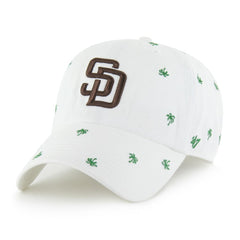White San Diego Padres '47 Women's Confetti Clean Up Adjustable Hat
