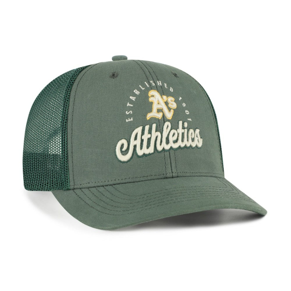 Green Athletics '47 Pitstop Trucker Adjustable Hat
