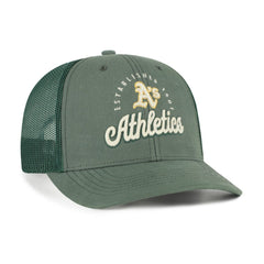 Green Athletics '47 Pitstop Trucker Adjustable Hat