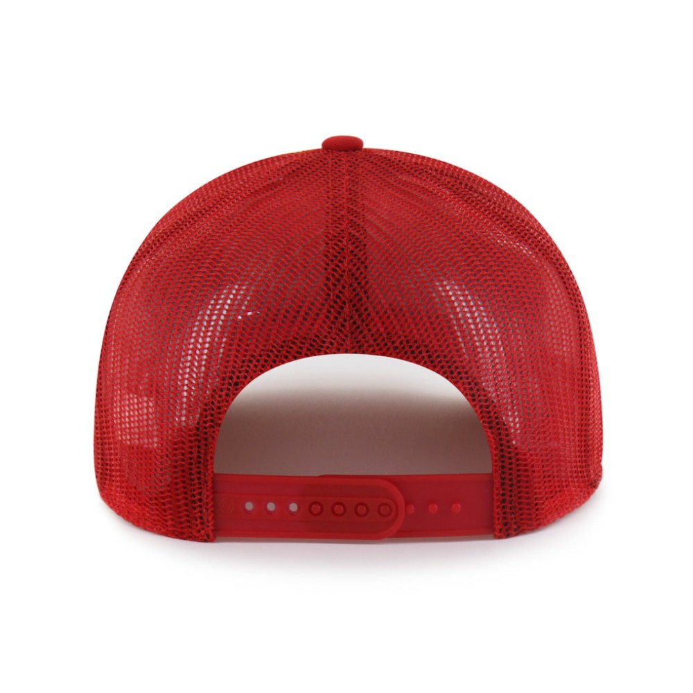 Red St. Louis Cardinals '47 Pitstop Trucker Adjustable Hat