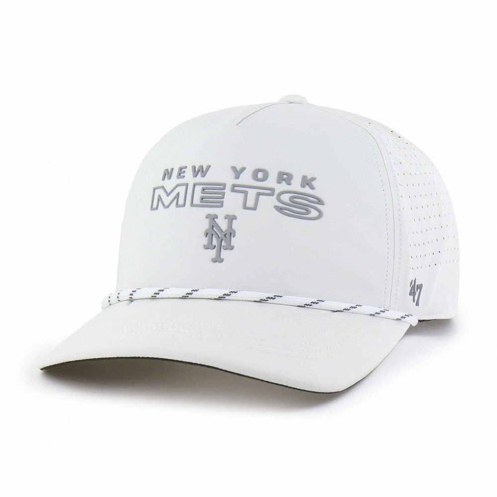 White New York Mets '47 Forward Vault Hitch Adjustable Hat